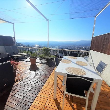 فيلا Casa En Rias Baixas, Vistas Espectaculares, Privado, Cerca Del Mar San Salvador de Poio المظهر الخارجي الصورة