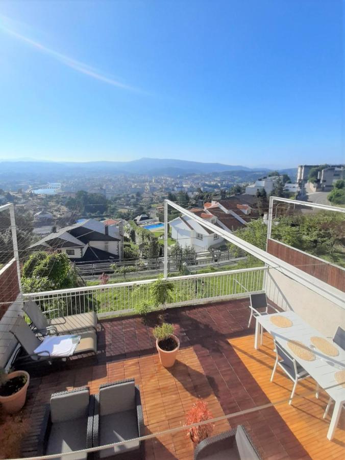 فيلا Casa En Rias Baixas, Vistas Espectaculares, Privado, Cerca Del Mar San Salvador de Poio المظهر الخارجي الصورة